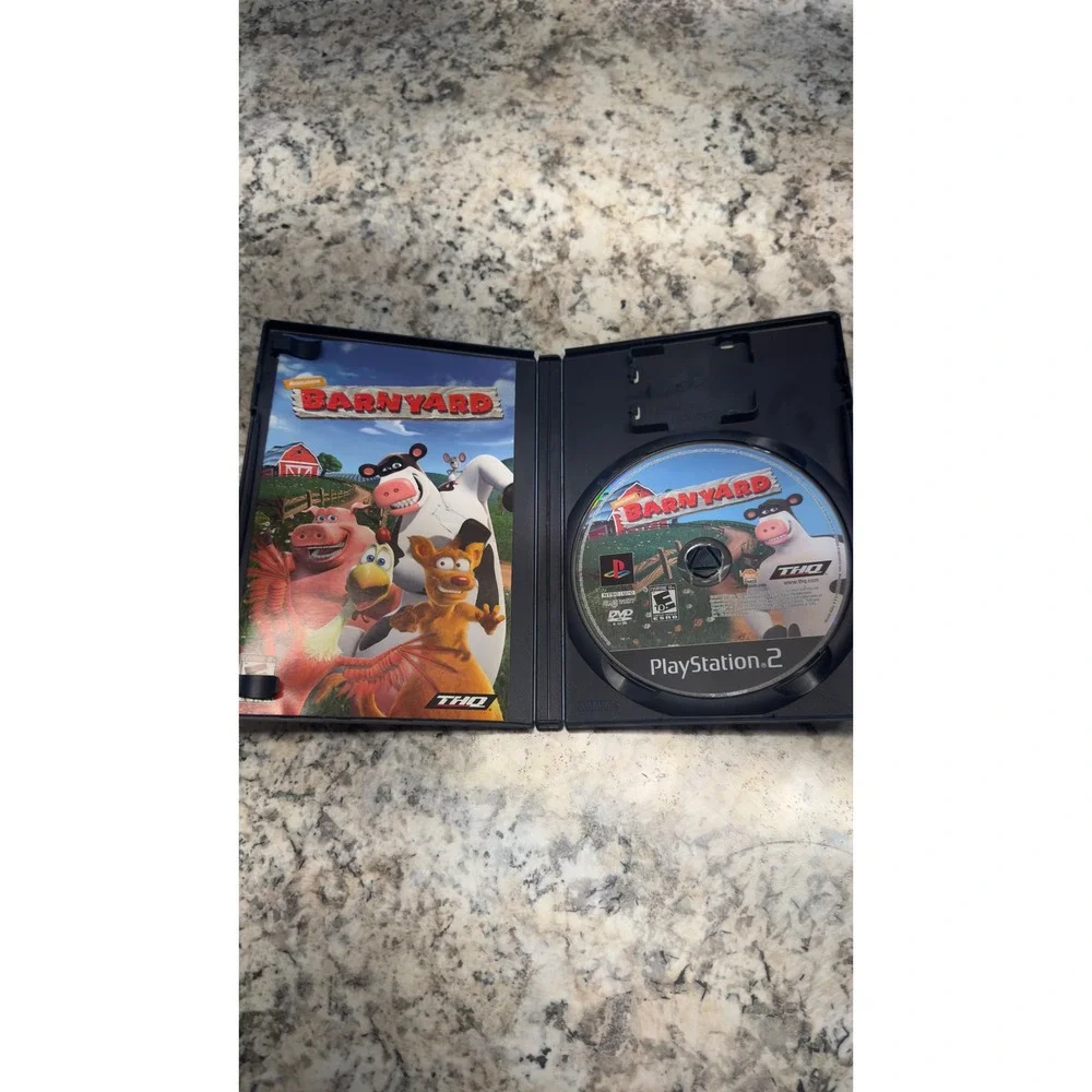 Barnyard Nickelodeon PlayStation 2 PS2 Game THQ Complete with Manual